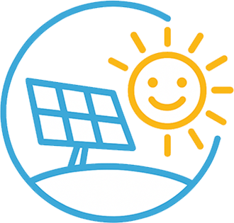 太陽光発電のイラスト